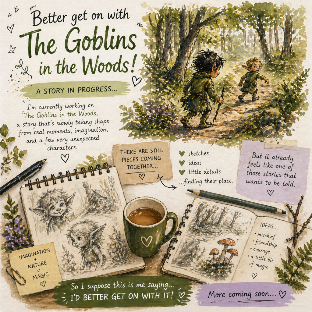 Sketches and ideas for Goblins in the woods